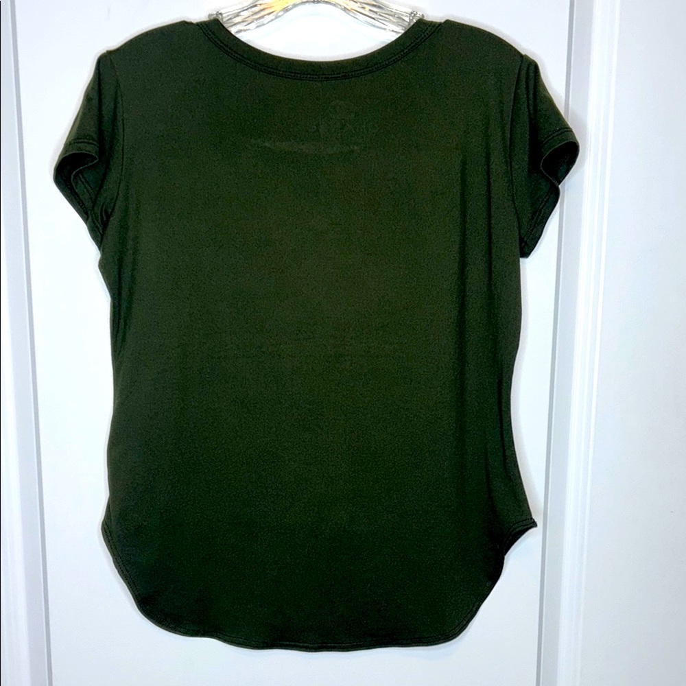 Amazon Green Boxy Short Sleeve T-Shirt - Picture 3 of 4